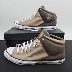 Converse Chuck Taylor All Star High‎ Street Mid Brown White Men's Size 12 New
